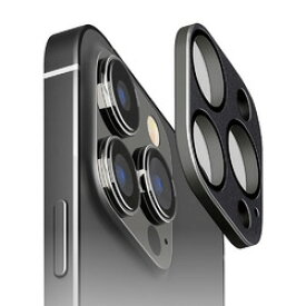 PGA iPhone 15 Pro Max/iPhone 15 Pro カメラフルプロテクター PVC BK(PG-23BCLG20BK) 取り寄せ商品
