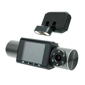 サンコー 前後車内3カメラ高画質ドライブレコーダーPRO(TRLECASBK) 取り寄せ商品