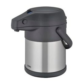 THERMOS（サーモス） ステンレスエアーポット 2.2L (ステンレスブラック)(TAH-2200-SBK) 取り寄せ商品