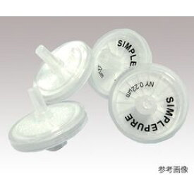 Membrane Solutions シリンジフィルター（疎水性）PVDF φ25mm/φ0.45um PVDF025045 (1箱(100個 取り寄せ商品