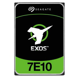 Seagate Exos 7E10シリーズ 3.5インチ内蔵HDD 10TB SATA 6.0Gb/s 7200rpm 256MB 512(ST10000NM017B) 取り寄せ商品