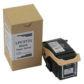 トナーカートリッジ LPC3T31K 汎用品 ブラック 1個(LPC3T31Kハンヨウヒン) 取り寄せ商品