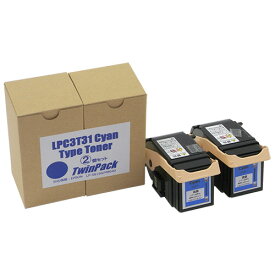 トナーカートリッジ LPC3T31C 汎用品 シアン 1箱(2個)(LPC3T31CPVハンヨウヒン) 取り寄せ商品