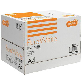 TPS PPC用紙 Pure White A4 フタ無し箱 1箱(2500枚:500枚×5冊)(PPCPW-A4-5) 目安在庫=○
