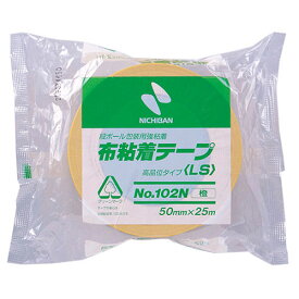 ニチバン 【5個セット】 布テープ102N 50×25 橙(NB-102N13-50X5) 取り寄せ商品