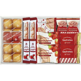 Petit cadeau 【3セット】 あまおう苺バウムクーヘン&プチガトー ギフトボックス(B9059104X3) 取り寄せ商品