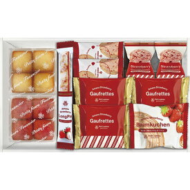 Petit cadeau 【5セット】 あまおう苺バウムクーヘン&プチガトー ギフトボックス(B9043017X5) 取り寄せ商品