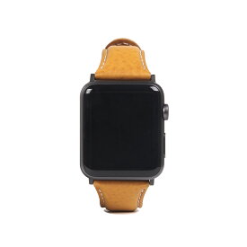 SLG Design Apple Watch バンド 42mm/44mm用 Italian Minerva Box Leather タン(SD18388AW) 目安在庫=△