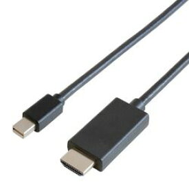 GOPPA GP-MDPHD/K-10 Mini DisplayPort→HDMIケーブル1mブラック 取り寄せ商品