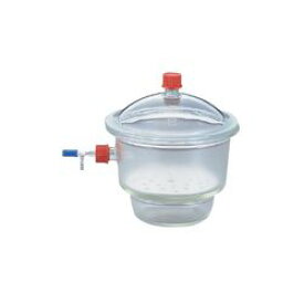 柴田科学 ねじ口デシケーター　横口　φ240mm (1台)(4589988603800) 取り寄せ商品