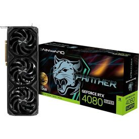 GAINWARD RTX4080 SUPER PANTHER OC 16GB GDDR6X 256bit 3-DP HDMI(NED408SS19T2-1032Z-G) 取り寄せ商品