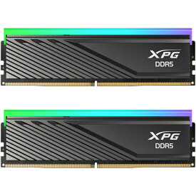 ADATA XPG LANCER BLADE RGB Black DDR5-6000MHz U-DIMM 16GB×2 30-40-40 DUAL T(AX5U6000C3016G-DTLAB) 取り寄せ商品