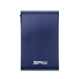 Silicon　Power Armor A80 USB3.0/2.0対応ポータブルHDD 2TB ブルー(SP020TBPHDA80S3B) 目安在庫=△