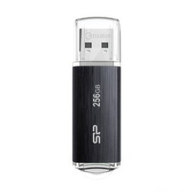 Silicon　Power USB 3.2 Gen 1対応 USBメモリ B02シリーズ 256GB ブラック(SP256GBUF3B02V1K) 取り寄せ商品