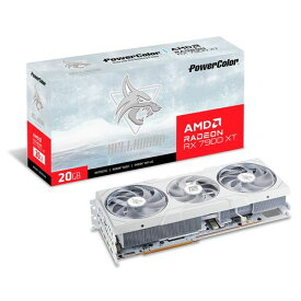 POWERCOLOR グラフィックカード Radeon　 RX7900XT 20G-L/OC/WHITE(4713436175193) 目安在庫=△