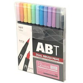 トンボ鉛筆 ABT多色セット12色パステル(AB-T12CPA) 取り寄せ商品