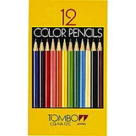 トンボ鉛筆 Tombow Pencil 色鉛筆　紙箱　12色　NA　CQ-NA12C　1個 目安在庫=○