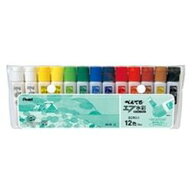 ぺんてる PENTEL 絵の具セット 12色 白2本つき(WFC312) 目安在庫=○