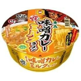 東洋水産 マルちゃん　日本うまいもん　青森味噌カレーミルクラーメン　12個(4901990370158 x12) 取り寄せ商品