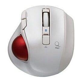 Digio　2 トラックボール Bluetoothマウス 5ボタン ホワイト MUS-TBLF134W 取り寄せ商品