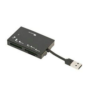 Digio　2 USB2.0マルチカードリーダー ブラック CRW-5M67BK 取り寄せ商品