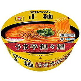 東洋水産 マルちゃん正麺カップうま辛担々麺126g（12個）(4901990369541 x12) 取り寄せ商品