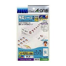 エーワン a-one a1 29330 インクジェット用はがきサイズの丸型ラベル 16面*12シート 取り寄せ商品