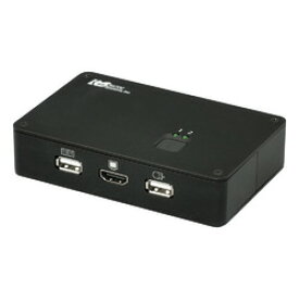 ラトックシステム 4Kディスプレイ/USBキーボード・マウス パソコン切替器(RS-250UHDP-4K) 目安在庫=△