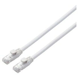 エレコム LANケーブル CAT6A スタンダード 5m ホワイト LD-GPA WH5(LD-GPA/WH5) メーカー在庫品