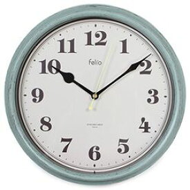ノア ferlio 置き時計・掛け時計 グリーン 28.0×28.0×5.0cm FEW183GR(FEW183-GR) 取り寄せ商品