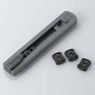 【P5E】エレコム USBポートガード 本体1個ストッパー6個セット ESL-USB1(ESL-USB1) 目安在庫=○