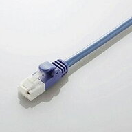 【P10E】エレコム ツメ折れ防止LANケーブル(Cat5E) 2.0m ブルー LD-CTT BU2 RS(LD-CTT/BU2/RS) 目安在庫=○