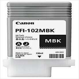純正品 Canon キャノン PFI-102MBK インクタンク マットブラック (0894B001) 目安在庫=○