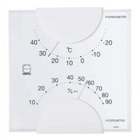 EMPEX 温度・湿度計 エルム 温度・湿度計 壁掛用 ホワイト(LV-4901) 取り寄せ商品