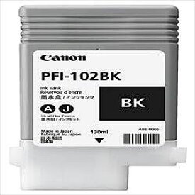 純正品 Canon キャノン PFI-102BK インクタンク センリョウブラック (0895B001) 目安在庫=△