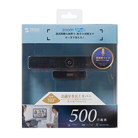 【P5S】サンワサプライ 会議用ワイドレンズカメラ(CMS-V51BK) メーカー在庫品