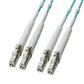 【P5S】サンワサプライ コード集合型光ファイバケーブル(マルチ50μmOM3、LC×2-LC×2、300m(HKB-CSOM3LCLC-300) メーカー在庫品