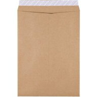 高春堂 高強度(紙厚100g/m2)スーパークラフト 発送用封筒テープ付 角2(A4判用) 500枚入(735) 目安在庫=△