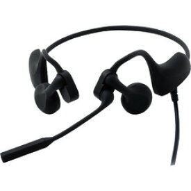 キングジム CMU10クロ 耳をふさがないヘッドセット「コールミーツ(有線タイプ)」 取り寄せ商品