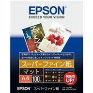エプソン EPSON スーパーファイン紙 (A4/100枚)　KA4100SFR 目安在庫=○