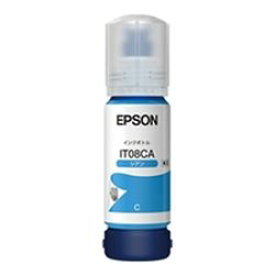 エプソン EPSON IT08CA インクボトル(シアン)/約6000ページ 目安在庫=○
