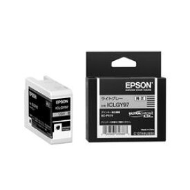 エプソン EPSON ICLGY97 インクカートリッジ(ライトグレー) 目安在庫=○