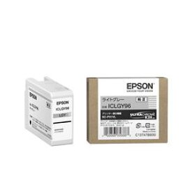 エプソン EPSON ICLGY96 インクカートリッジ(ライトグレー) 目安在庫=○