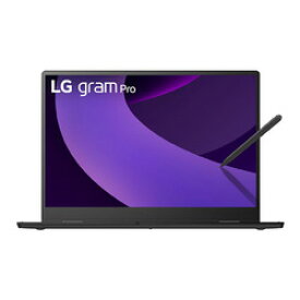 LG　Electronics　Japan LG gram Pro 2in1 16/Win11 Home/1399g/オブシディアンブラック(16T90TP-GA78J) 取り寄せ商品