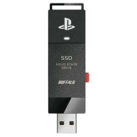 バッファロー SSD-PHO1.0U3-B PlayStation(R)5 コウシキライセンスショウヒン SSD(SSD-SAO2.0U3-B) 取り寄せ商品