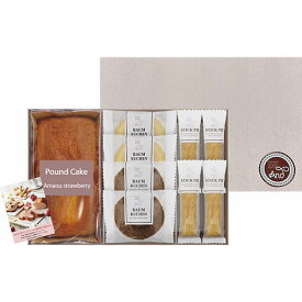 Petit cadeau あまおう苺パウンドケーキ+アンドスイーツガーデン(B9059118) 取り寄せ商品