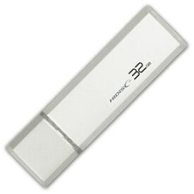 HIDISC USB 3.0 フラッシュドライブ 32GB シルバー キャップ式(HDUF114C32G3) 取り寄せ商品