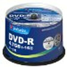 Verbatim DVD-R(Data) 1回記録 4.7GB 1-16倍速 スピンドルケース 50P(DHR47JP50V4) 目安在庫=△
