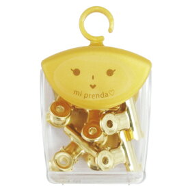 ミツヤ 金のツレテッテ 目玉クリップ 豆 口幅18mm 1セット(35個:7個×5ケース)(4902787129201 x5) 目安在庫=○