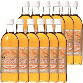 カネショウ かねしょう 青森の味！フルーツビネガー ハチミツ入りんご酢（樽熟成）【500ml 12本】(4905424411158 ×12) 目安在庫=○